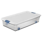 Sterilite 14988004 Storage Tote,clear/white,polypropylene 52vn77. Fixed Price $25.32.
