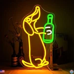 Nosun Dog Beer Neon Sign Signs For Wall Decor Bar Animal. Fixed Price $52.93.