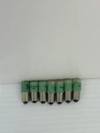 Ledtronics B3127cpg5 Mini Green Led Lamp Light Bulb 24v - Lot Of 7. Fixed Price $50.00.