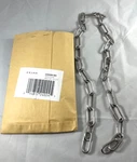 Feiss 3 Ft Chandelier Chain Bs Finish Brushed Steel Vintage Style 36 Inches New. Fixed Price $18.95.