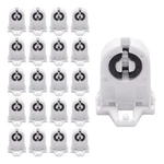 Screw Type T8 Lamp Holder 20-pack, Ul Non-shunted Light Socket For Led Fluoresc. Fixed Price $18.74.