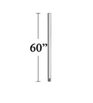 Minkaaire Dr1560 White 60" Ceiling Fan Downrod For Pancake Fans. Fixed Price $68.30.