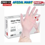 Schneider Clear Vinyl Exam Gloves, Latex-free, Disposable Medical Cleani. Fixed Price $17.99.