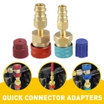 A/c R1234yf Quick Coupler Adapters Connector Manifold Ac Gauge Set Auto High/low. Fixed Price $16.14.