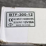 Btf-360-12 Switching Power Supply 12v 30a Free Shipping. Fixed Price $23.92.