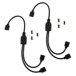 Actoo 4 Pin Rgb Splitter Extension 1 To 2 Led Strip Connector Cable .... Fixed Price $16.15.