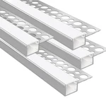 Ledlampsworld 4 Pack 3.3ft/1meter Plaster-in Pack(13mm Inner Width), Silver. Fixed Price $38.76.