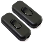 Inline Cord Switch, Pluspoe 2-pack On-off Dpst Switch,2pack,black. Fixed Price $14.45.