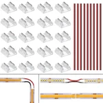 Benlun Cob Led Connector 2 Pin 10mm Kit, 20pcs Solderless I Shape Connectors,.... Fixed Price $15.66.