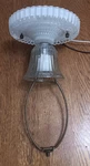 Vintage Antique Art Deco Ceiling Light Lamp Fixture Glass New Pre-wired Socket. Fixed Price $75.00.