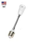 7.8" Flexible Light Bulb Lamp Socket Adapter Extender 360 Adjustable E26/e27. Fixed Price $13.02.