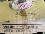 Vulite V3029 Wh Nib 6" Eyeball Trim For Juno-vulite See Pics #c4. Fixed Price $20.00.