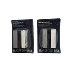 Lot Of 2 Hampton Bay Linear 1004 612 894 Track To Coupler Connector 3-pack. Fixed Price $19.99.