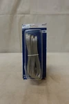 Commercial Electric 8-ft Silver Lamp Cord, Molded Plug Set With Stripped. Fixed Price $11.99.