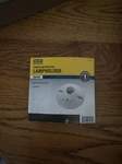 (lot Of 1) White Porcelain Keyless Lamp Holder Indoor Maximum 660w 250v. Fixed Price $11.00.