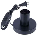 Adiyz Industrial Table Lamp Base,small Polished Metal Desktop Light Sockets B.... Fixed Price $19.36.
