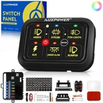 Auxpower 6 Gang Switch Panel Toggle Momentary Pulsed Led Rgb Dim.... Fixed Price $155.28.