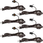 Macarrie 6 Pcs Single Salt Lamp Cord Replacement For Christmas Village E12 Corde. Fixed Price $44.95.