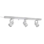 Lithonia Lighting 3-light 27-inch White Track Light Ltkmsbk Mr16gu10 3l Mw M4. Fixed Price $24.00.