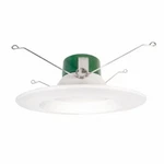 Eglo 203972a 7" Wide Led Retrofit Baffle Recessed Trim - 3000k White Li. Fixed Price $4.91.