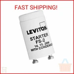 Leviton Fluorescent Lamp Starter, 12409, White. Fixed Price $10.42.