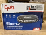 Grote 77803 Amber Low Profile Compact Led Strobe Light Bar, Magnetic Mount, 12v. Fixed Price $120.00.