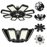 Aoretic 200w Led Garage Lights 2-pack 20000lm 6500k Deformable Shop Light. Fixed Price $50.73.