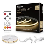 Tatazone White Cob Led Strip Lights Max With Rf 16.4ft, 3000k-warm. Fixed Price $30.29.