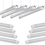 Skymoatled 8pack 4ft Led Shop Light Garage Lights50w 5000k/daylight White. Fixed Price $127.59.