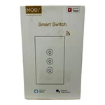Moes Smart Light Dimmer Switch Wifi Rf Wall Touch Glass Panel Alexa Google App. Fixed Price $15.99.