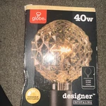 Globe Electric Designer Crystalina Incandescent Light Bulb 40w. Fixed Price $9.00.
