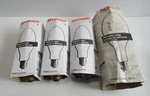 Lot 3 Sylvania Mercury Lamp Bulb Ed28 H39kc-175/dx And 1 Ed37 H33gl-400/dx - New. Fixed Price $59.99.