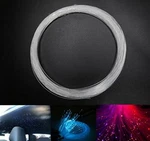 Azimom Pmma Plastic End Glow Fiber Optic Cable 1mm0.04in50m164ft/roll For Star. Fixed Price $17.77.