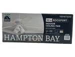 Hampton Bay Rockport 52 In. Indoor Led Matte White Ceiling Fan With Light. Fixed Price $49.99.