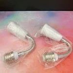 Rtnlit 2-pack E26/e27 Light Socket Extender 7.1" Flexible Gooseneck Adapter. Fixed Price $5.24.