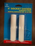 41 Packs Of Commercial Electric 2 Pack 4in Candle Socket Covers 70370 White. Fixed Price $49.99.