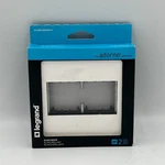 Legrand Adorne 2-gang Wall Plate Gloss White On Awp2gwhw10 New. Fixed Price $22.99.