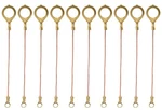 B&p Lamp Double Ended Ground Wire With 1/8ip And 8-32 Slip Lugs, 12 Inches. Fixed Price $15.18.