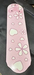 1 Hunter Annabelle Ceiling Fan Replacement Paddle/blade, Good Condition. Fixed Price $10.00.