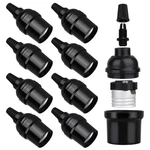 Zevnico E26/e27 Light Sockets 8 Pack Edison Retro Pendant Lamp Holders. Fixed Price $19.64.