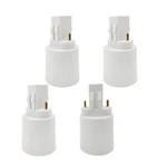 4pcs Gx23 To E26/e27 Lamp Base Holder Socket Adapter Refinded Bu. Fixed Price $21.86.