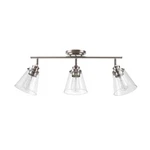 Globe Electric 59628 Jackson 3-light Track Lighting, Brushed Nickel. Fixed Price $127.70.