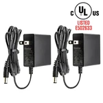 Kastar 2-pack Ac100-240v Dc 12v 1a 5.5 X 2.1mm Wall Charger Power Supply Adapter. Fixed Price $11.99.