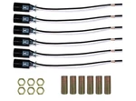 6 Pack Candelabra Bulb Sockets, E12 Lamp Holder Light 6" Wire, Hardware. Fixed Price $7.94.