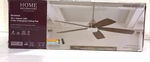 Home Decorators Beckford 52 In. Led Indoor Brushed Nickel With Light And Remote. Fixed Price $72.99.