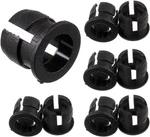 Bojack 100 Black Plastic Led Holders - 5mm Bezel Mounting For Panel. Fixed Price $12.41.