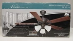 Aloha Breeze 42" Rubbed Bronze 3-light 5-blade Ceiling Fan 3-speeds W/ Reverse. Fixed Price $89.95.