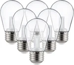 Sunlite -su Led S14 String Light Bulb, Warm White, Clear, 6-pack. Fixed Price $30.10.