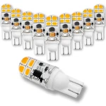 Kakemono T5 T10 Wedge Base 2w Led Bulb For 12v 24volt Landscape Path Light, 9.... Fixed Price $21.09.