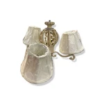$220 Craftmade Beige White Antoinette Ceiling Fan Lighting Kit. Fixed Price $52.78.